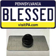 Blessed Pennsylvania State Novelty Metal Hat Pin