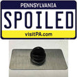 Spoiled Pennsylvania State Novelty Metal Hat Pin