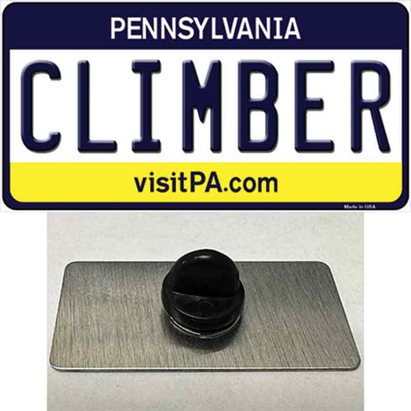 Climber Pennsylvania State Novelty Metal Hat Pin