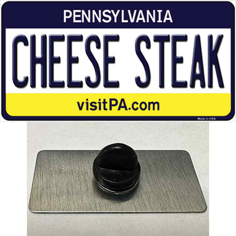 Cheese Steak Pennsylvania State Novelty Metal Hat Pin