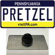 Pretzel Pennsylvania State Novelty Metal Hat Pin