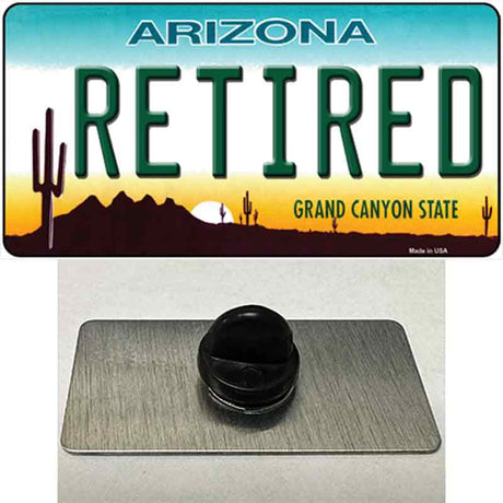 Arizona Retired Novelty Metal Hat Pin