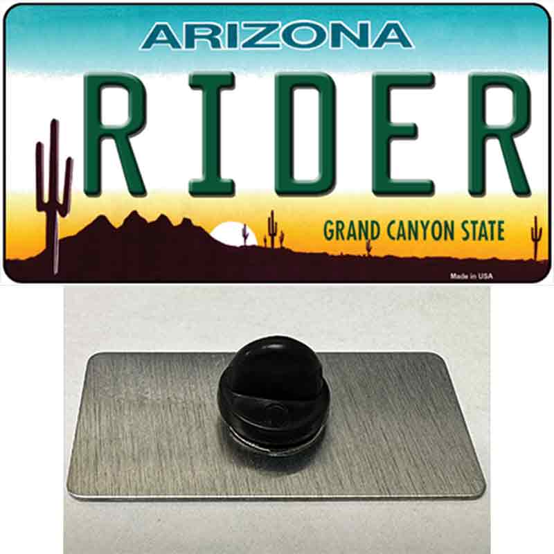 Arizona Rider Novelty Metal Hat Pin