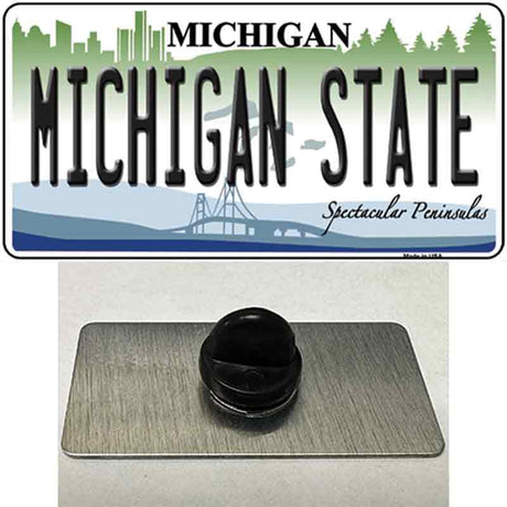 Michigan State Novelty Metal Hat Pin