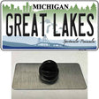 Great Lakes Michigan Novelty Metal Hat Pin