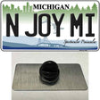 N Joy Mi Michigan Novelty Metal Hat Pin