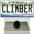 Climber Michigan Novelty Metal Hat Pin