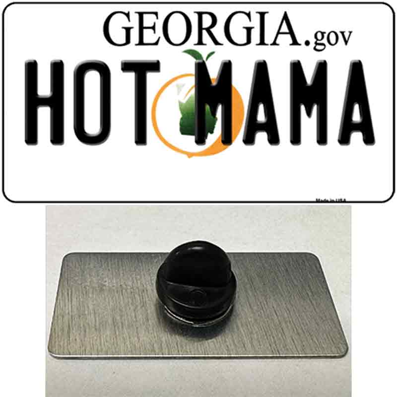 Hot Mama Georgia Novelty Metal Hat Pin