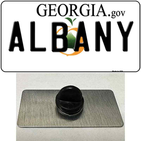 Albany Georgia Novelty Metal Hat Pin