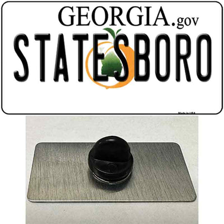 Statesboro Georgia Novelty Metal Hat Pin