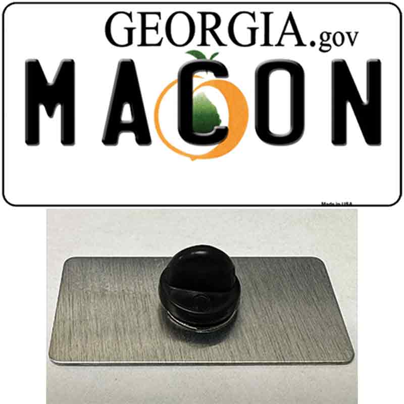 Macon Georgia Novelty Metal Hat Pin