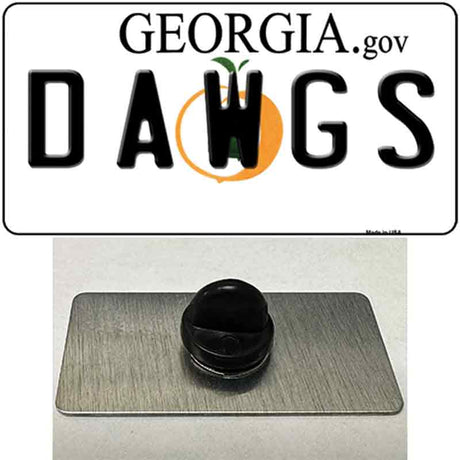 Dawgs Georgia Novelty Metal Hat Pin