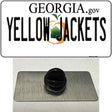 Yellow Jackets Georgia Novelty Metal Hat Pin