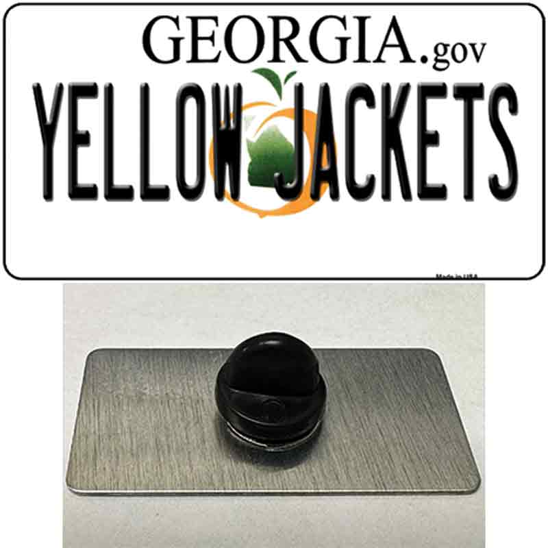 Yellow Jackets Georgia Novelty Metal Hat Pin