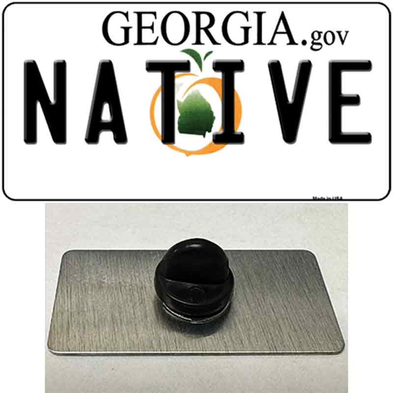 Native Georgia Novelty Metal Hat Pin