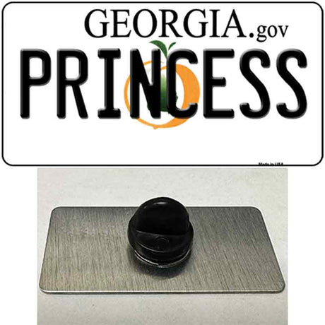 Princess Georgia Novelty Metal Hat Pin