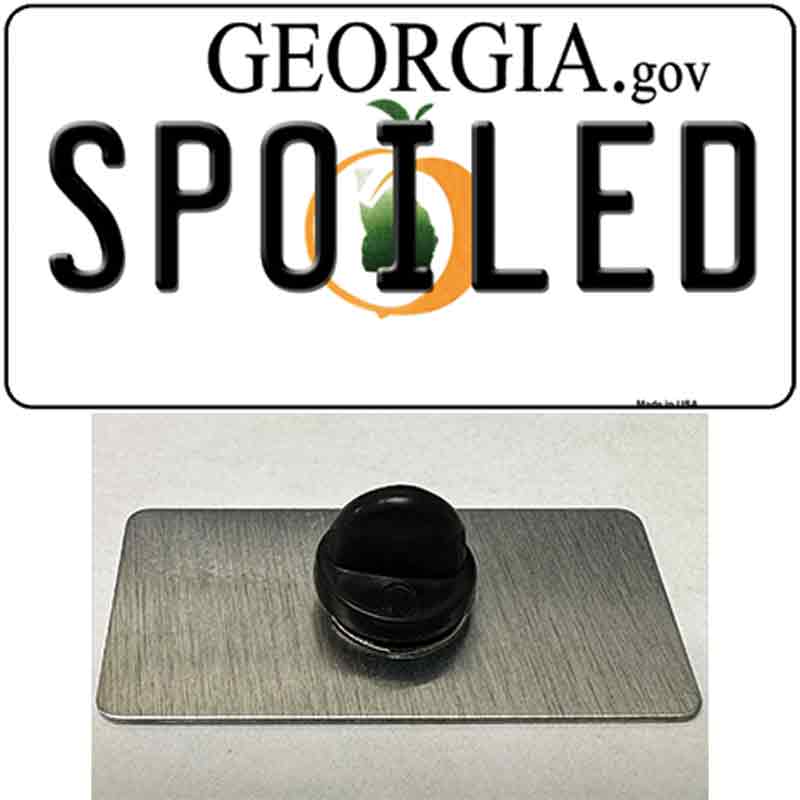 Spoiled Georgia Novelty Metal Hat Pin