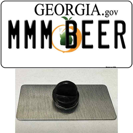 MMM Beer Georgia Novelty Metal Hat Pin