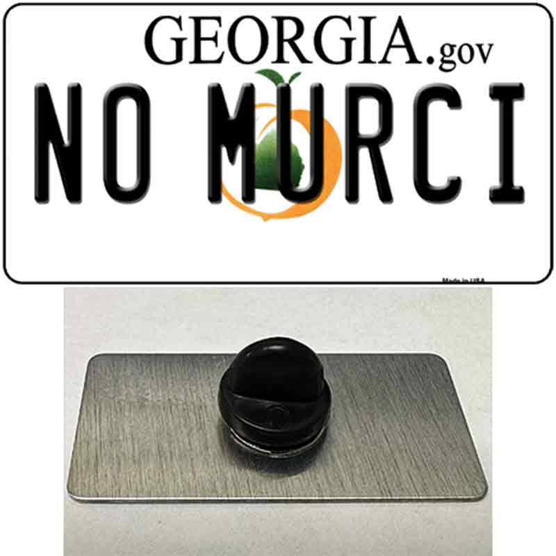 No Murci Georgia Novelty Metal Hat Pin