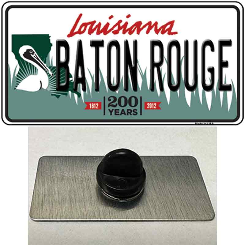 Baton Rouge Louisiana Novelty Metal Hat Pin