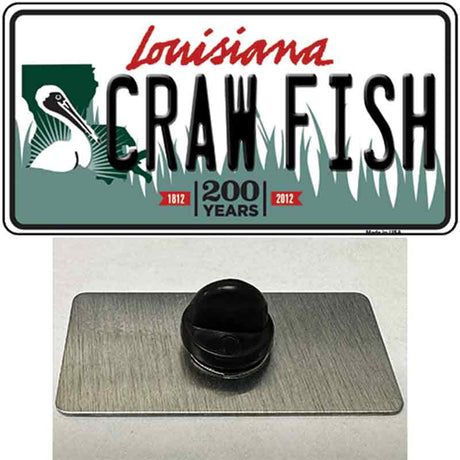 Craw Fish Louisiana Novelty Metal Hat Pin