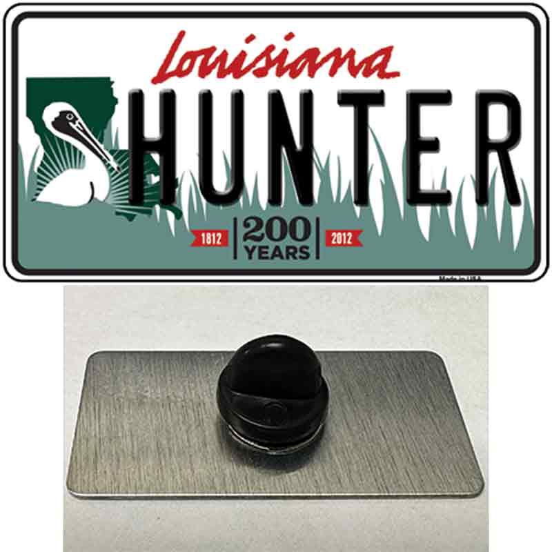 Hunter Louisiana Novelty Metal Hat Pin