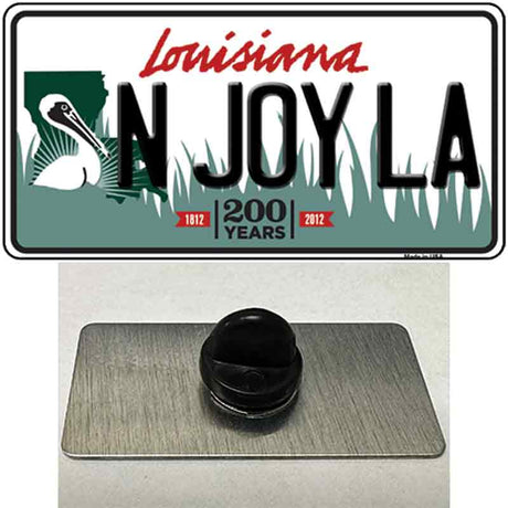 N Joy La Louisiana Novelty Metal Hat Pin