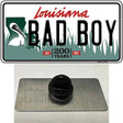 Bad Boy Louisiana Novelty Metal Hat Pin