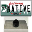 Native Louisiana Novelty Metal Hat Pin