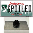 Spoiled Louisiana Novelty Metal Hat Pin