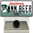 MMM Beer Louisiana Novelty Metal Hat Pin