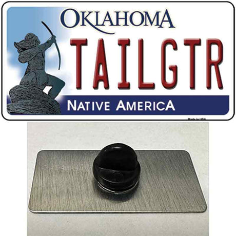 Tailgtr Oklahoma Novelty Metal Hat Pin