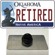 Retired Oklahoma Novelty Metal Hat Pin