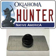 Hunter Oklahoma Novelty Metal Hat Pin