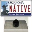 Native Oklahoma Novelty Metal Hat Pin