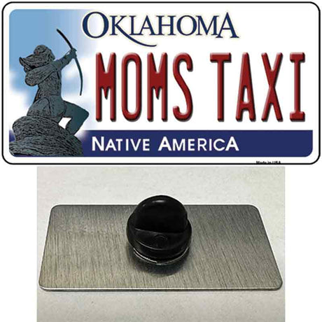 Moms Taxi Oklahoma Novelty Metal Hat Pin