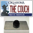 The Couch Oklahoma Novelty Metal Hat Pin