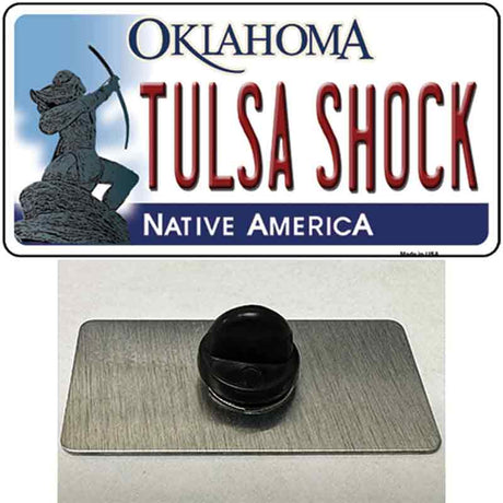 Tulsa Shock Oklahoma Novelty Metal Hat Pin