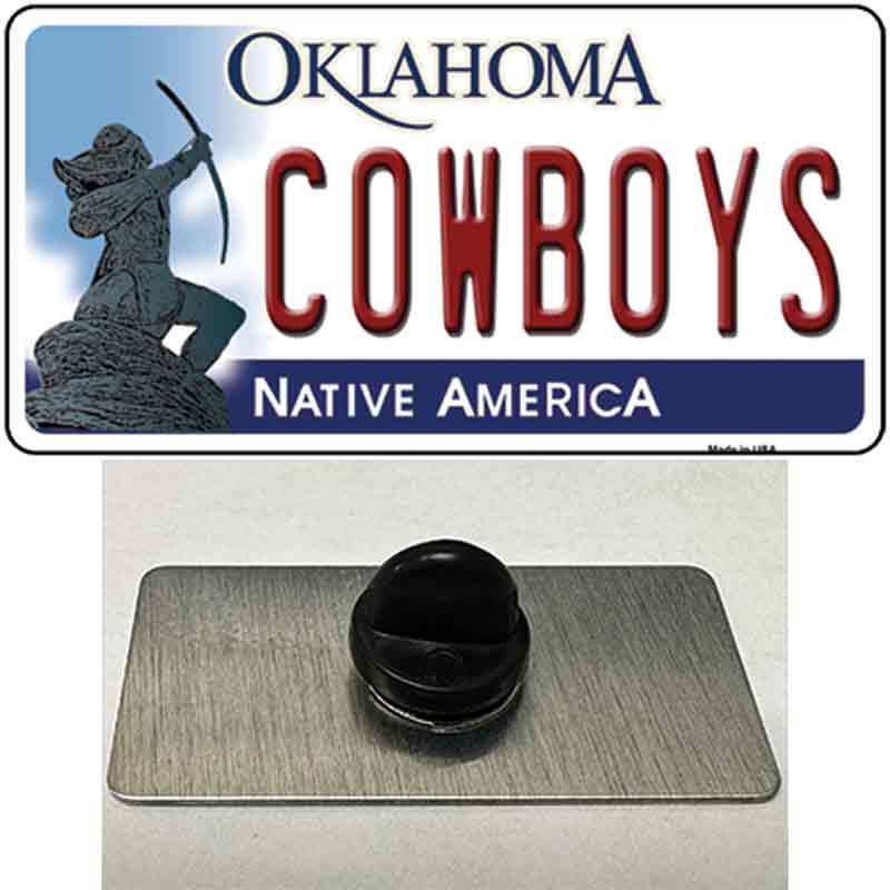 Cowboys Oklahoma Novelty Metal Hat Pin