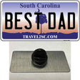 Best Dad South Carolina Novelty Metal Hat Pin