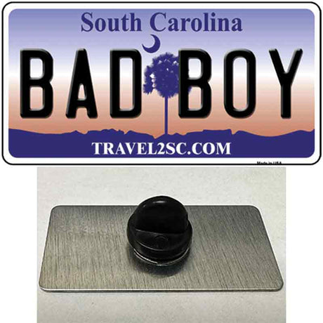 Bad Boy South Carolina Novelty Metal Hat Pin