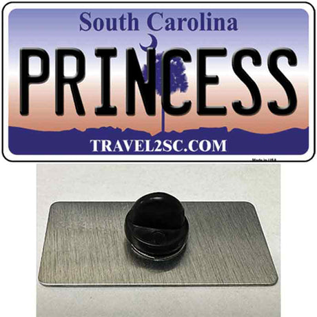 Princess South Carolina Novelty Metal Hat Pin