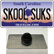 Skool Suks South Carolina Novelty Metal Hat Pin