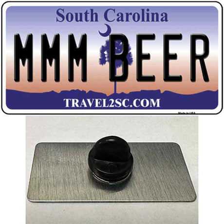 MMM Beer South Carolina Novelty Metal Hat Pin