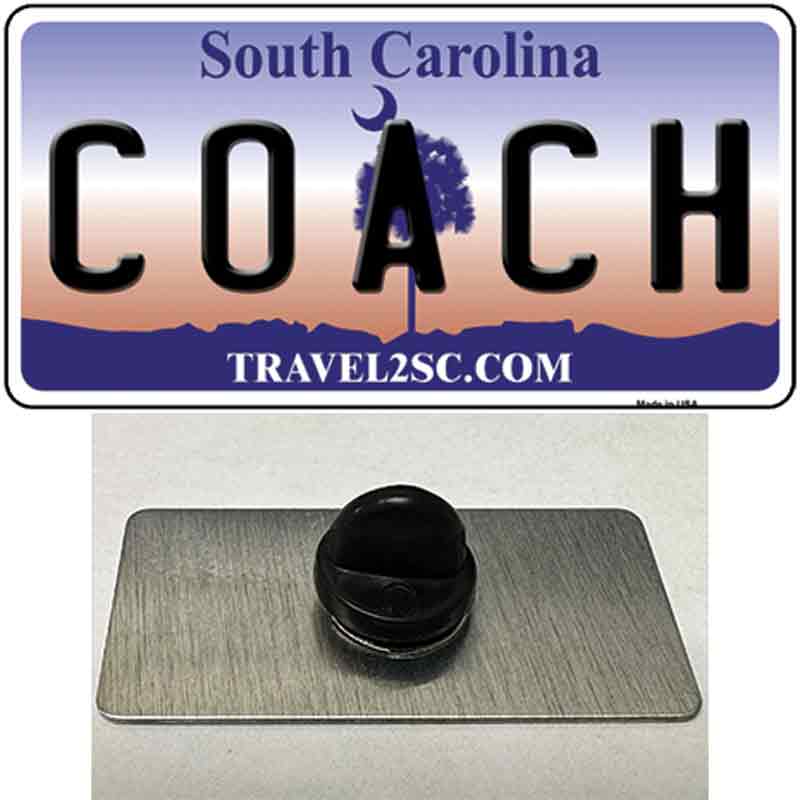 Coach South Carolina Novelty Metal Hat Pin