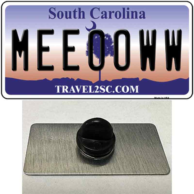 Meeooww South Carolina Novelty Metal Hat Pin