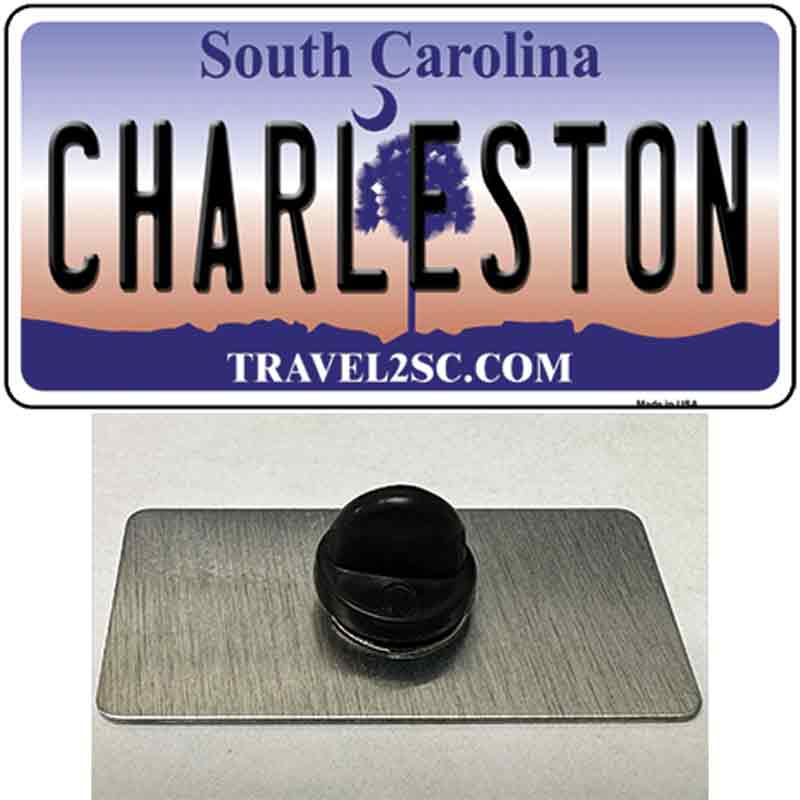 Charleston South Carolina Novelty Metal Hat Pin