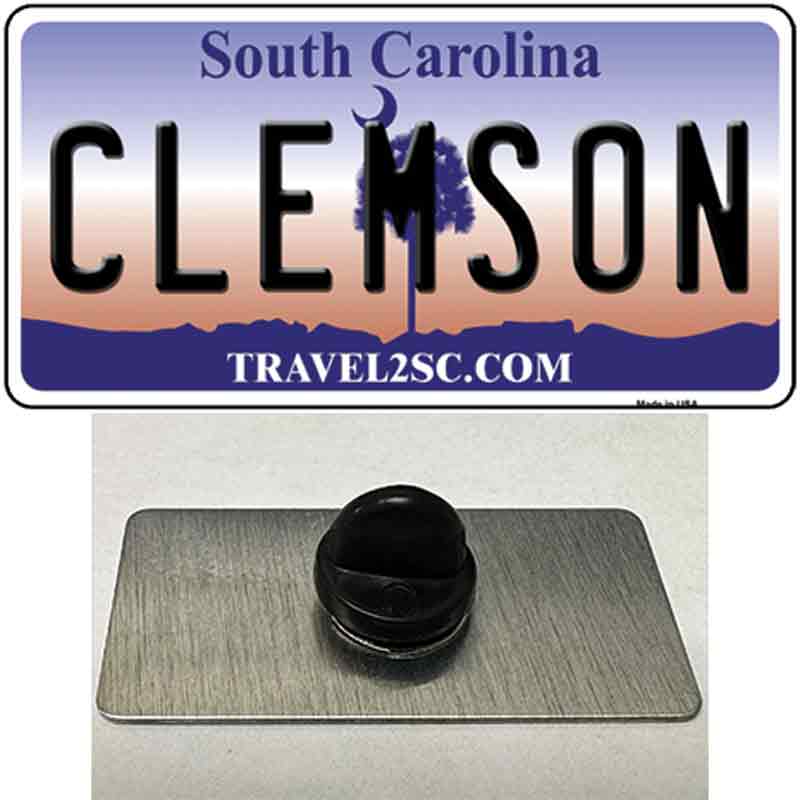 Clemson South Carolina Novelty Metal Hat Pin