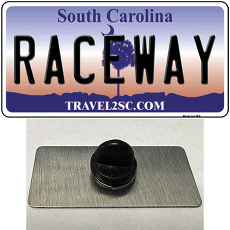 Raceway South Carolina Novelty Metal Hat Pin