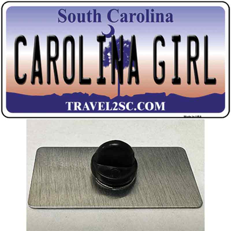 Carolina Girl South Carolina Novelty Metal Hat Pin